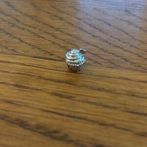 Chamilia Silver Cupcake Charm